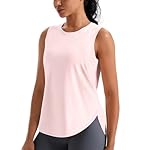 JOYSPELS Ice Silk Workout Tank Tops for Women Cool-Dry Sleeveless Loose Fit Yoga Shirts Athletic