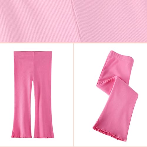 WEONEDREAM Stretch Leggings for Girls Toddlers Long Pants 2-7 Years3