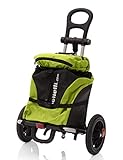 fahrradanhänger auto Tragkraft von maximal 25 kg Bellelli B-Tourist Einkaufswagen Trolley Fahrradanhänger Tragkraft 25kg, Farbe:Limette