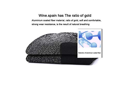 35 Degrees Socks - 6 pairs - Keep Your Feet Warm and Dry, 6 pairs, Large Black4