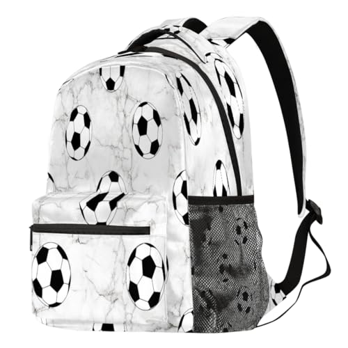 Sac à dos motif marbre grand volume au style décontracté chic