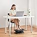 HUANUO Adjustable Desk Footrest, Foot Rest for Under Desk at Work with Massage, Adjustable Foot Stool with 3 Height Position & 30 Degree Tilt Angle Adjustment for Home, Office