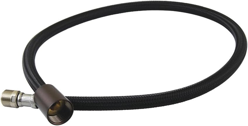 29 in. Braided Pull Down Kitchen Faucet Spray Hose Oil Rubbed Bronze