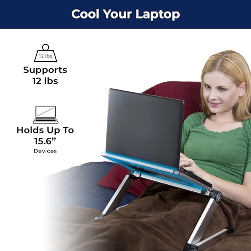 Support ordinateur portable pour éviter le mal de dos et la surchauffe - 4