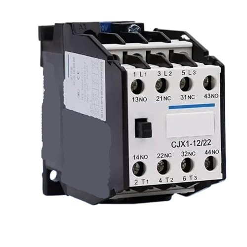 Contacteur CA 2NO+2NF CJX1-12-22 relais de puissance 220V pour tableau