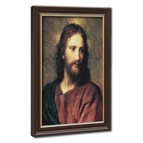 Toile Sacré-Cœur de Jésus pour bureau et coin prière calme