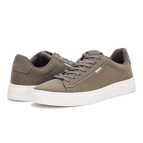Image of BOSS Men's Rhys Cupsole Small Logo Sneaker