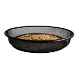 Mangeoires pour pinsons d'extérieur - Grille d'Alimentation - 17,50 × 16,31 × 3,30 cm Mangeoire à Oiseaux en Métal Antirouille | Pour moineaux, inséparables, jardins, terrasses,