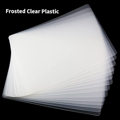 Set de 15 tablas de cortar flexibles de plástico miniatura 5