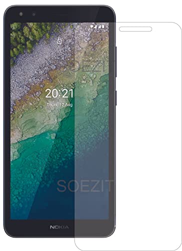 Cassby Scratch Proof Tempered Glass for Nokia C01 Plus (Transparent) Edge to Edge with Easy Installation Kit