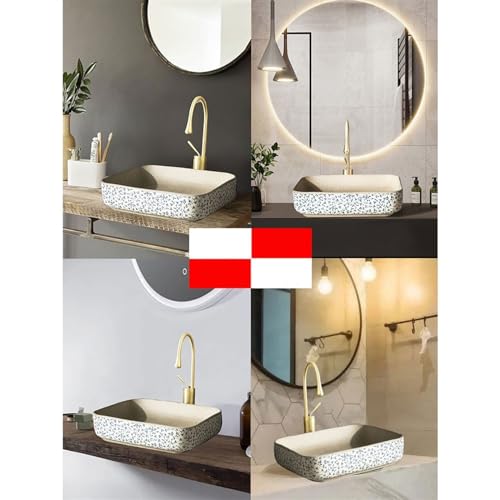 Lavabo simple para evitar salpicaduras en el mueble del tocador 7