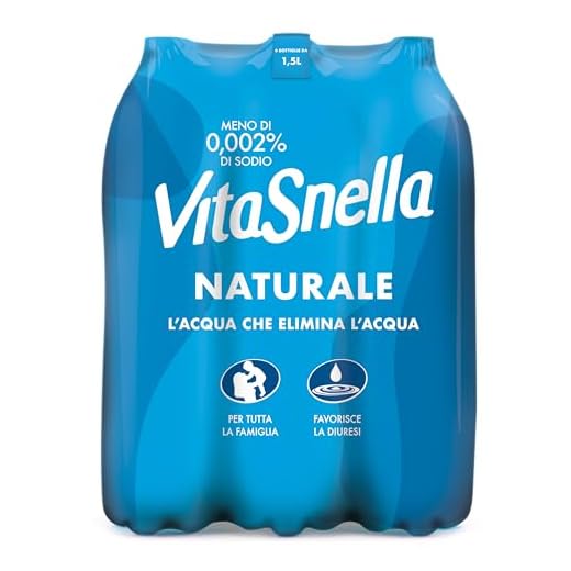 Vitasnella Acqua Oligominerale Naturale 1.5L (Confezione Da 6)