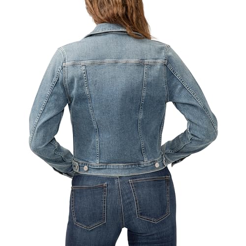 Silver Jeans Co. Women's Fitted Denim Jacket3