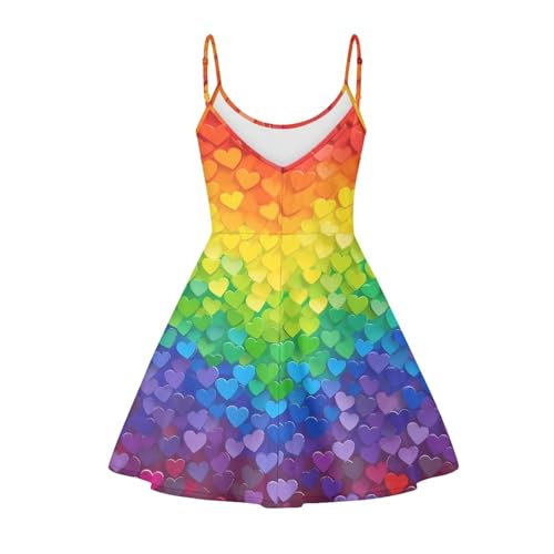 Image of Biyejit Women Casual Loose Dress Strap Long Summer Beach Swing Dress