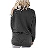 onlypuff-Casual-Loose-Fit-Pocket-Shirt-for-Women-Cute-Mama-Bear-Printed-Tunic-Tops-Round-Neck onlypuff Mama Shirts for Women Dark Gray Pocket Tee Shirts Loose Fitting Tops XXL