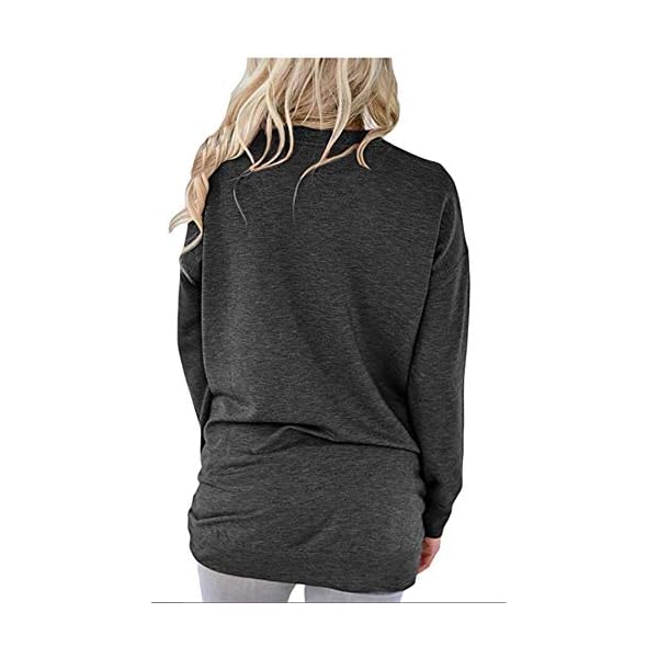 onlypuff-Casual-Loose-Fit-Pocket-Shirt-for-Women-Cute-Mama-Bear-Printed-Tunic-Tops-Round-Neck onlypuff Mama Shirts for Women Dark Gray Pocket Tee Shirts Loose Fitting Tops XXL