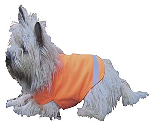 Dog Not Gone No Fly Zone Mini Safety Pet Vest, Small, Orange