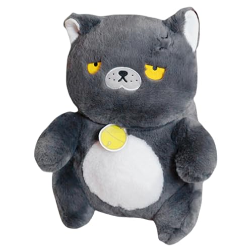 Joberio Gato de, peluche para gatos pequeños | Peluche para gatitos ultra suaves de 12 pulgadas, muñecas de gato con cojín, peluche de animales, gatos de peluche divertidos para todas las edades