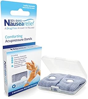 Sea-Band Anti-Nausea Acupressure Wristband for Motion & Morning Sickness