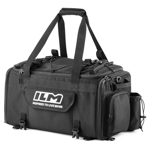 Sac moto de selle extensible pour road trip et randonnée avec bretelle BL02