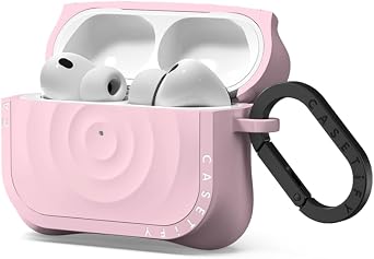 CASETiFY Ripple Airpods Pro (3rd Gen) Case with Ring - Primrose Pink