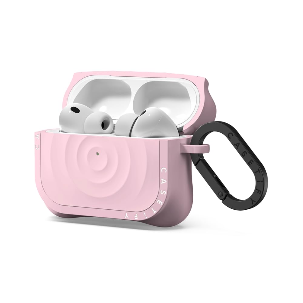 Amazon | CASETiFY ウェーブ シリコン ケース AirPods Pro 3 - プリム
