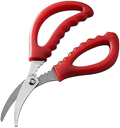 Kitchen Scissors Kitchen Shears Shrimp Lobster Deveiners Crab Peeling Tool Vegetable Cutter Kitchen(Stainless Steel)