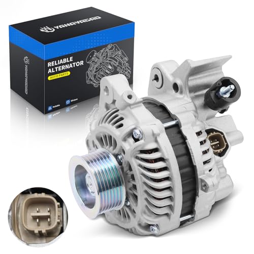 YINAVAGAD 11176N 31100-RNA-A01 Alternator Replacement New for Honda Civic L4 1.8L 2006 2007 2008 2009 2010 2011 Replace 31100RNAA01 400-48050 3611176 40048050 AHGA67 A80249 90273306 A2TC1391