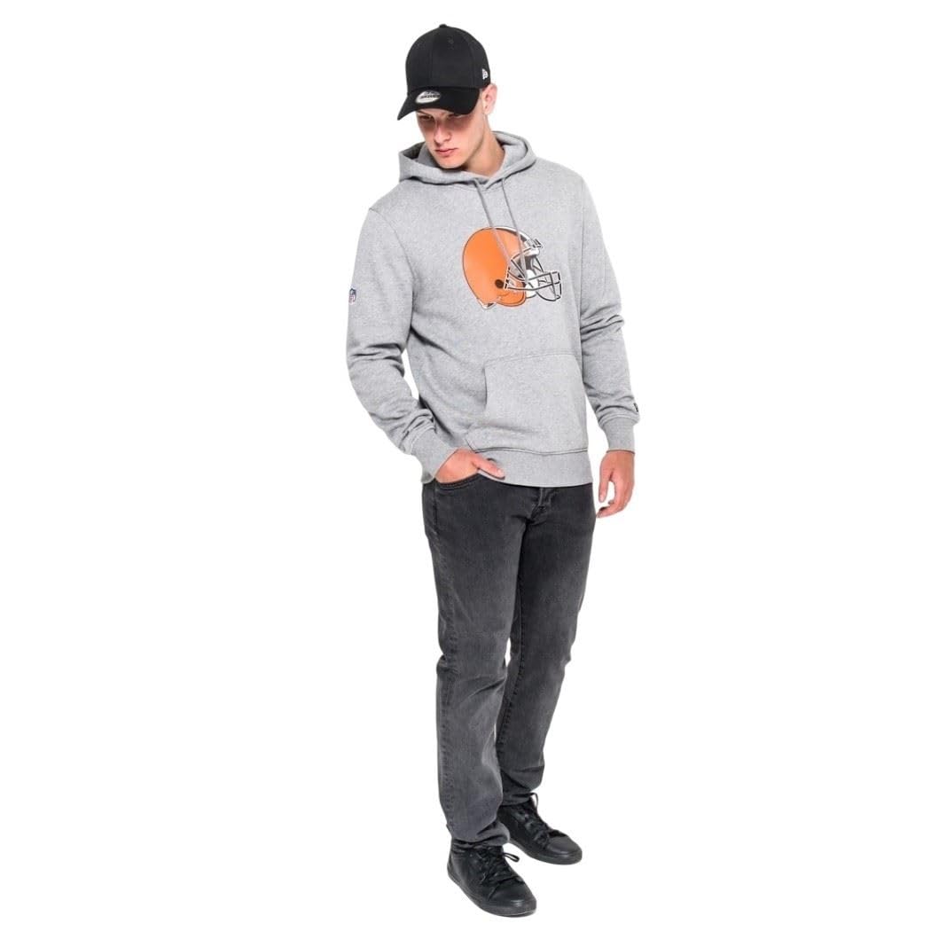 New Era Męska bluza z kapturem z logo Cleveland Browns Team
