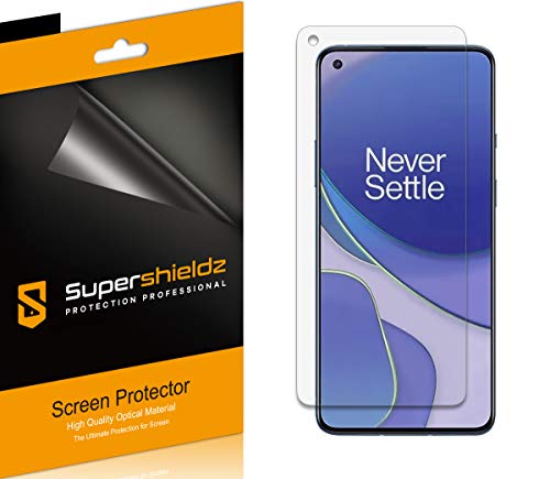 Supershieldz (6 Pack) Designed for OnePlus 9 / OnePlus 9 5G Screen Protector, High Definition Clear Shield (PET)