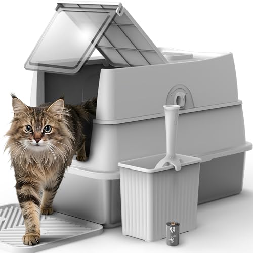AIPERRO Stainless Steel Litter Box
