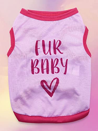 6 Packs Small Dog Puppy Shirts Girl Dog Clothes Girls T Shirt For Small Dogs Girls Puppy Tshirt Cat Clothing Female #TOP5