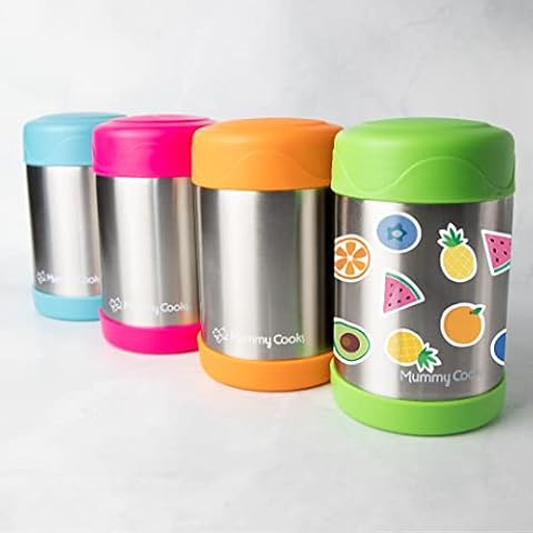 Mummy Cooks 450ml Thermos Food Flask Cover