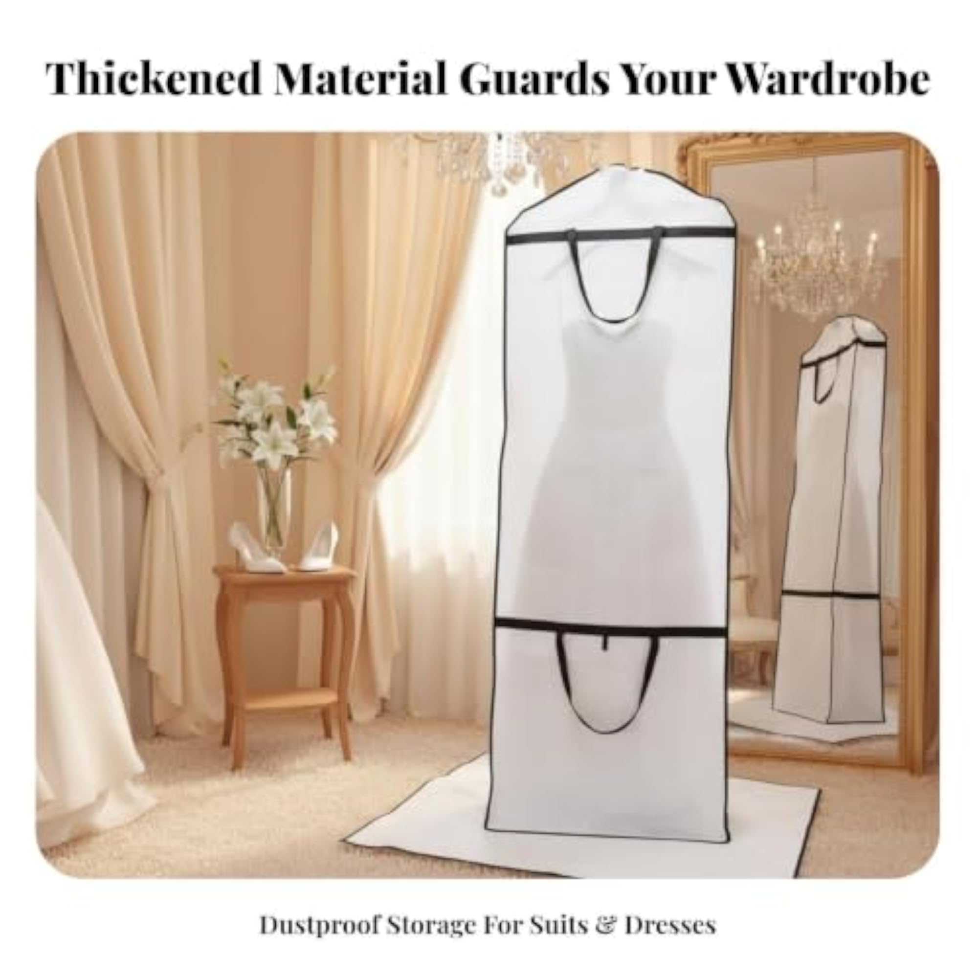 Wedding Dress Bag Dustproof Long Gown Storage Bag