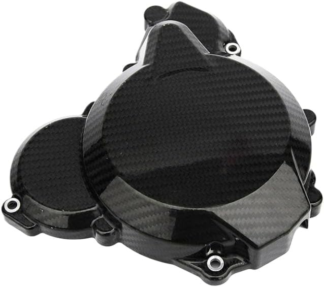 Carbon Fiber Ignition Cover Guard Magneto Protector Compatible with Automotive Motorcycle Parts EXC XCW250 300 2017 2018 2019 2020 2021 2022 2023