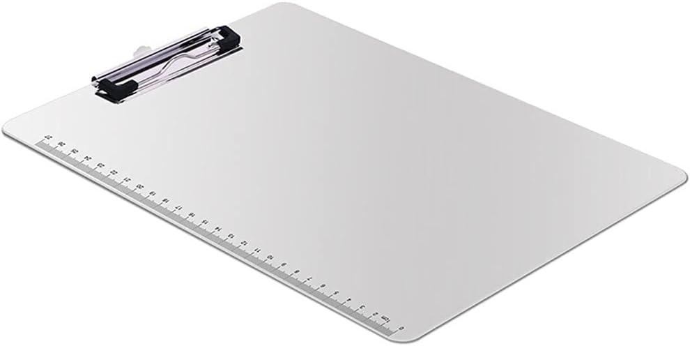 金属製のクリップボード 文字サイズ 薄型クリップ付きドキュメントホルダー 学校事務所事業