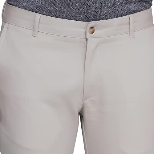 Image of Blackberrys Men Beige Solid Trousers
