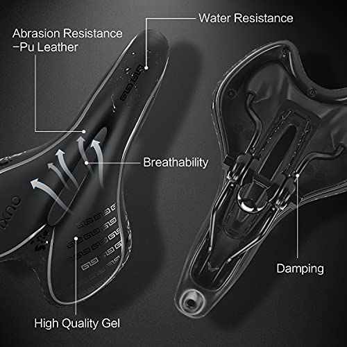 OUXI Comfort Gel Bicycle Saddle