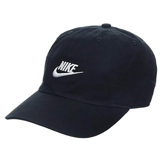 Nike Y Nk H86 Cap Futura Hat, Unisex niños, Black/White, MISC