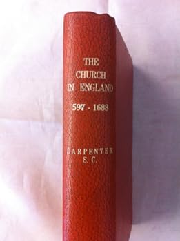 Hardcover The Church in England 597-1688 Book
