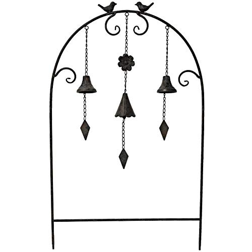 La Grande Prairie - Campanilla de pájaros (50 x 7 x 84 cm): Amazon ...