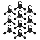 10 PCS Pet Clothes Hanger Sturdy Pet Clothes Rack Pet Apparel Hanger Dog Clothes Hanger for Dog Puppy Cat Clothes