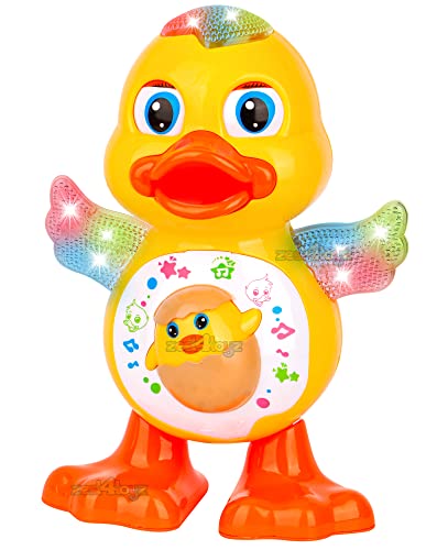 Image of Zest 4 Toyz Musical Dancing Duck with Lightning Effect, Real Dancing Action and Music (Dancing Duck)