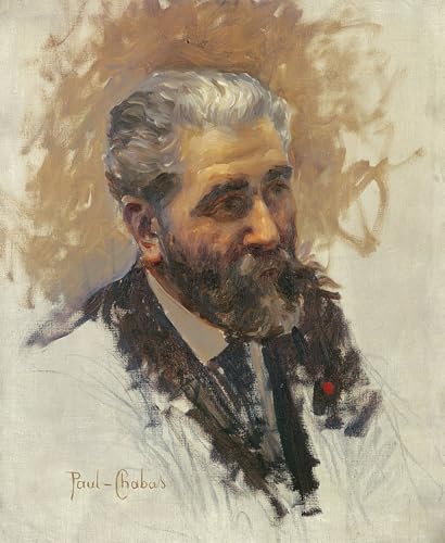 Impression d'affiches toile 60x90cm Paul Emile Chabas portrait art décoration murale