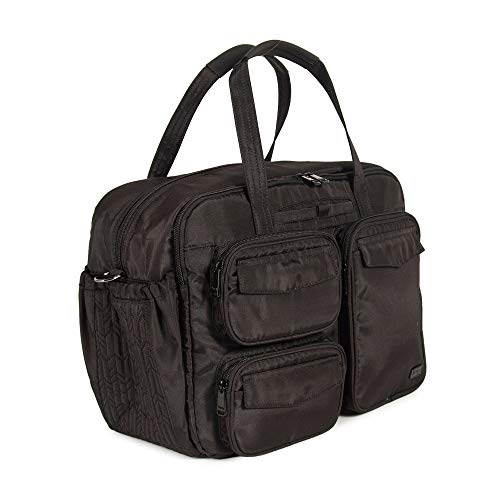 Lug Women's Puddle Jumper Duffel Bag, Brushed Black, One Size