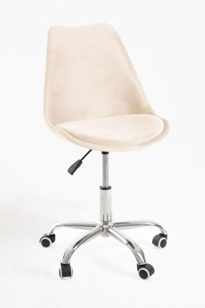 Regalos Miguel - Silla de Escritorio sin Brazos Neo Terciopelo - Diseño Innovador - Ideal para Estudio y Oficinas