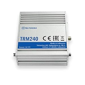 Teltonika TRM240, Industriële Cellular LTE Cat 1 Modem with, TRM2400000 (Cellular LTE Cat 1 Modem met robuust aluminium…