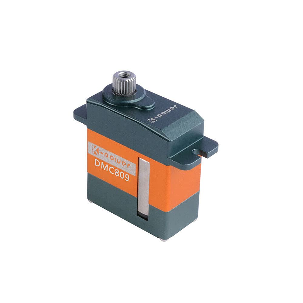 DMC809 3kg/0.07s RC Servo-High Torque Coreless Motor Servo-Metal Gear Servo-Digital Servo Motor -High Speed Servo for 450H Helicopter, DIY Servo Full Aluminum case servo