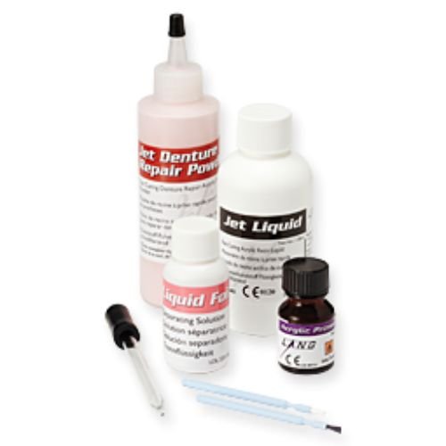 Lang Dental 1230PNK Jet Bottle Acrylic Resin Powder, 4 oz, #66