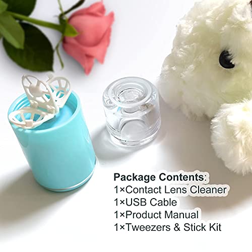 Ultrasonic Contact Lens Cleaner, Intelligent Cleaning Machine for Soft